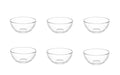 Leonardo Schale Cucina 10cm 6er Set Fassungsvermögen 0.19 Liter