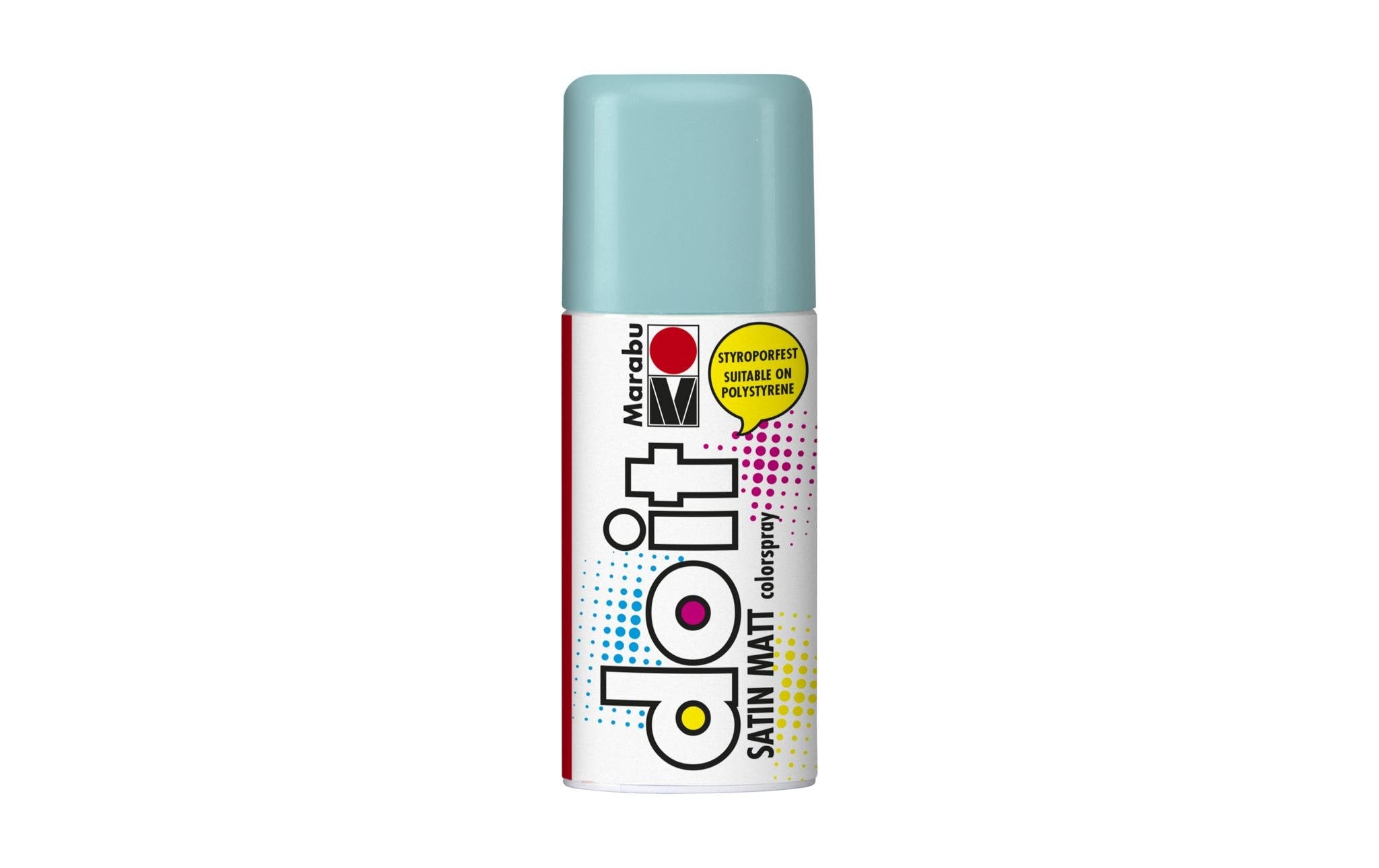 Marabu Sprühfarbe do it Satin matt 150 ml Sprühdose, Aquamarin