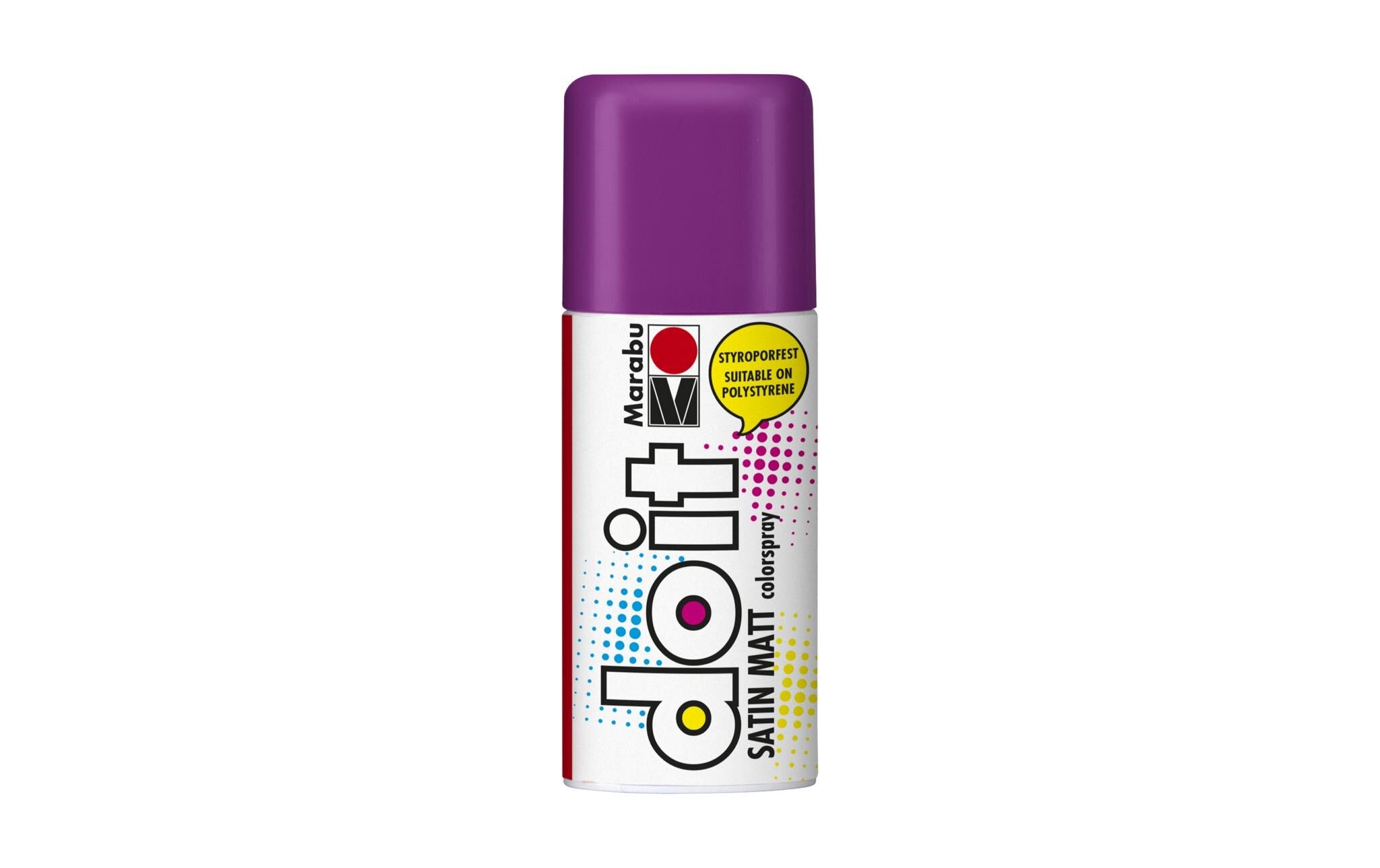 Marabu Sprühfarbe do it Satin matt 150 ml Sprühdose, Amethyst