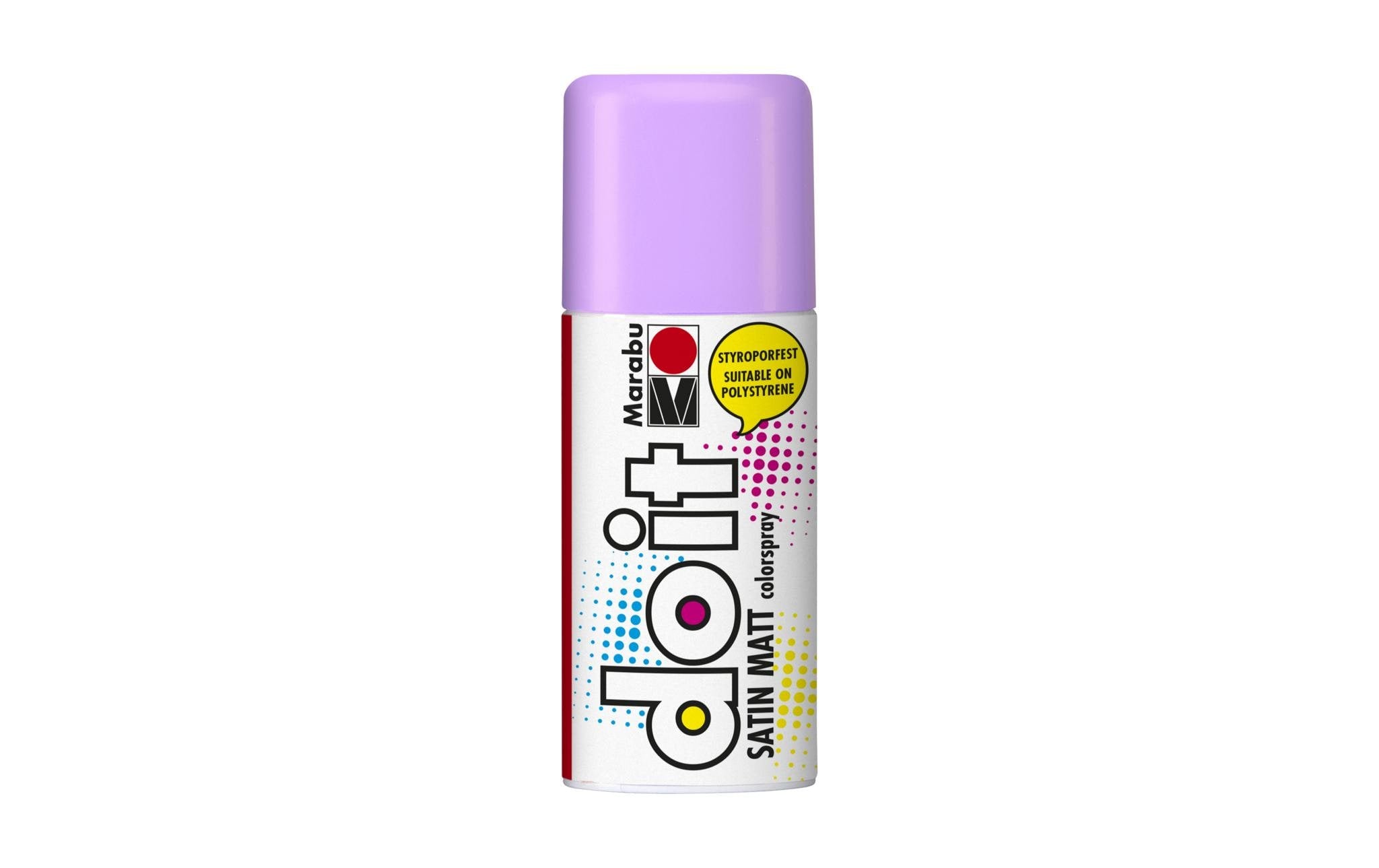 Marabu Sprühfarbe do it Satin matt 150 ml Sprühdose, Lavendel