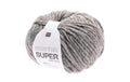 RICO Essentials Super Super Chunky, grau 100 g, 50 % WO, 50 % PAN, 90m