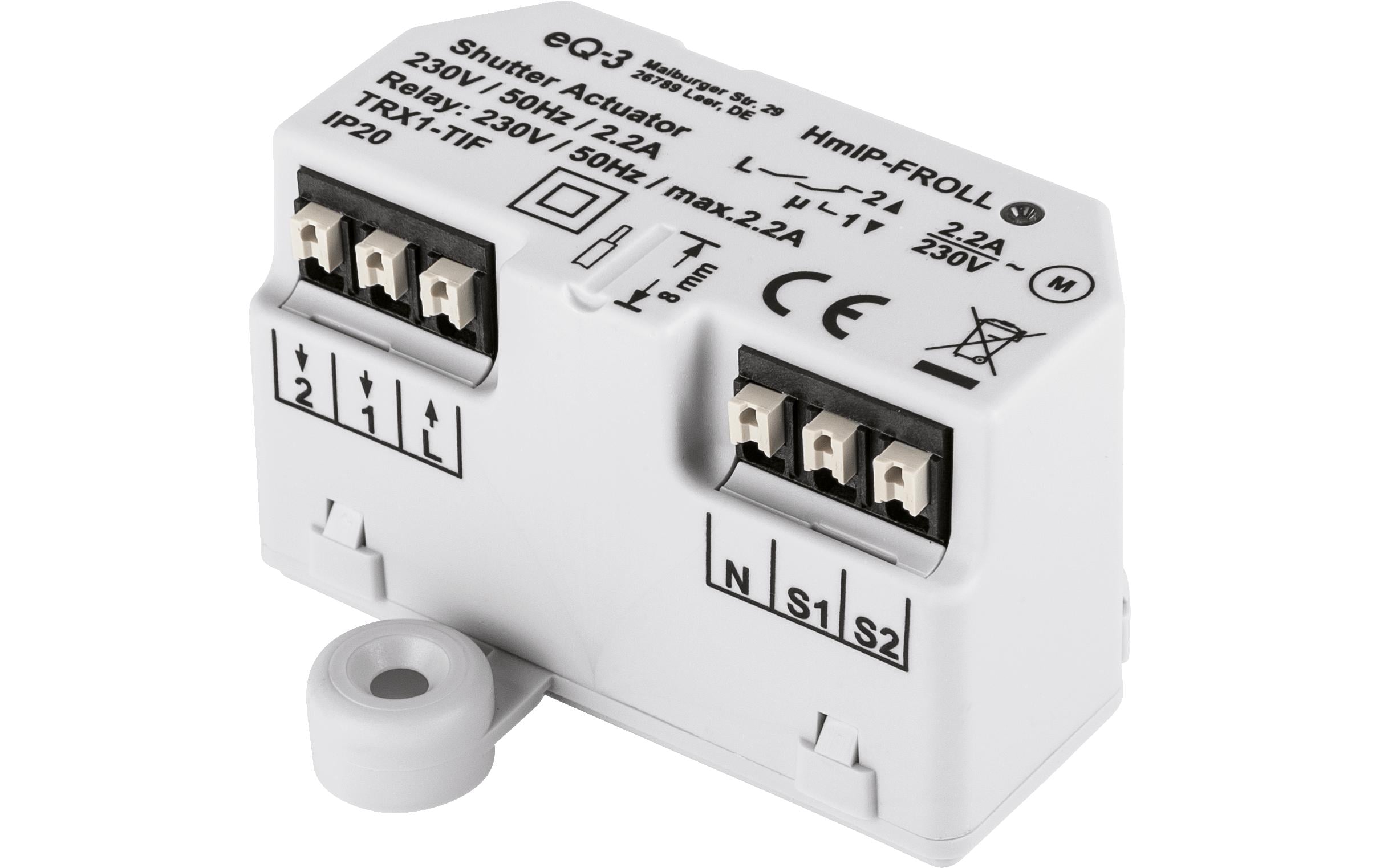 Homematic IP Rollladenaktor Für Unterputzmontage