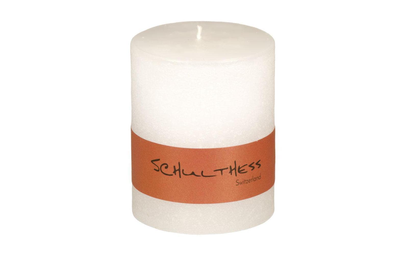 Schulthess Kerze Weiss 7 x 8 cm