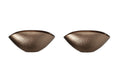 Leonardo Schale Como 28x14cm 2er Set bronze, Grösse 14x28x13cm