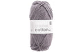 RICO Creative Cotton, maus-grau 50 g, 85 m, 100 % CO