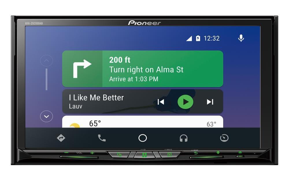 Pioneer Moniceiver DAB+ Apple Car Play, Samsung
