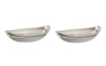 Leonardo Schale Albastro oval 32cm 2er Set beige, 2 Stück