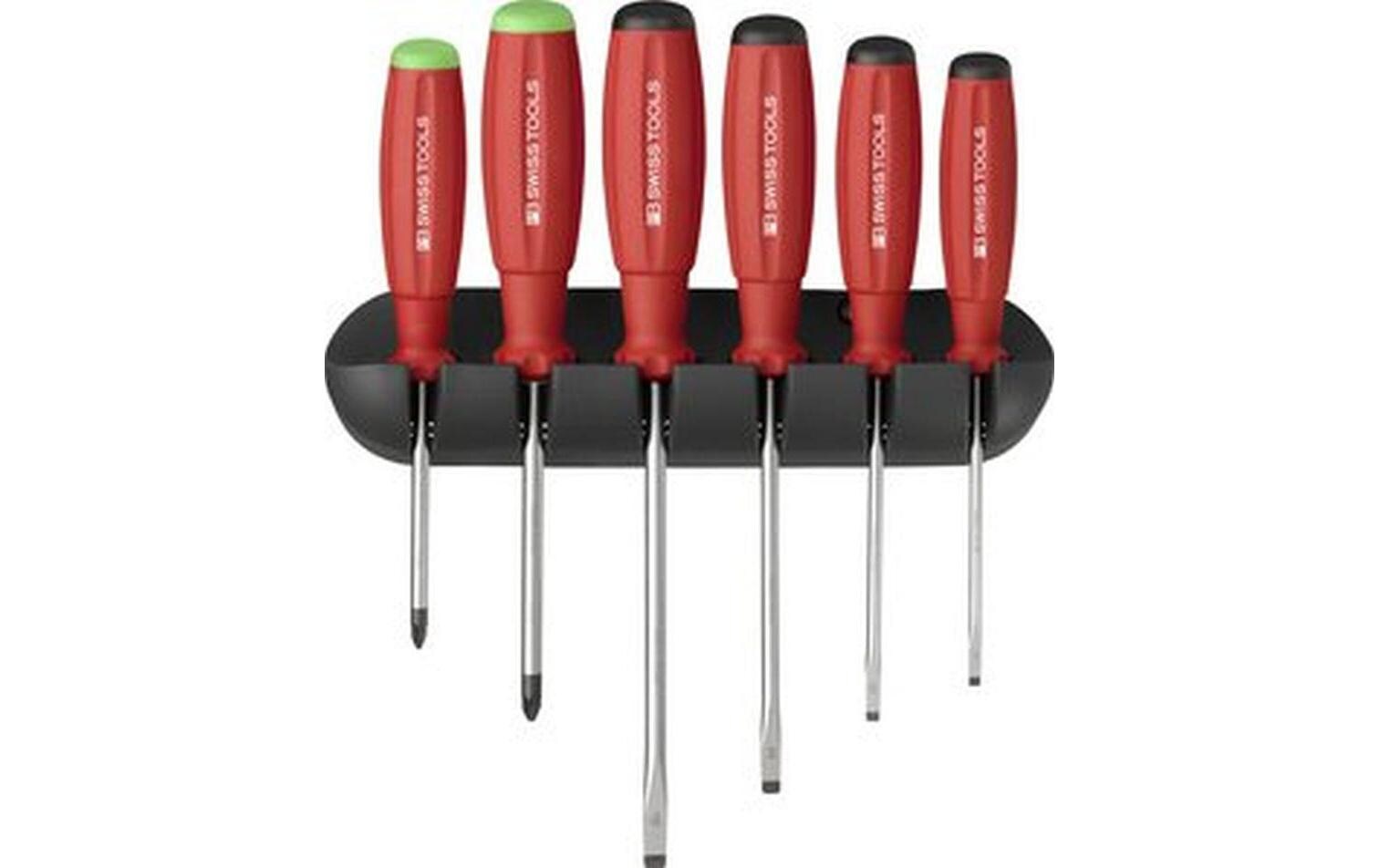 PB Schraubenziehersatz Swissgrip PB 8245 6-teilig mit Wandhalter