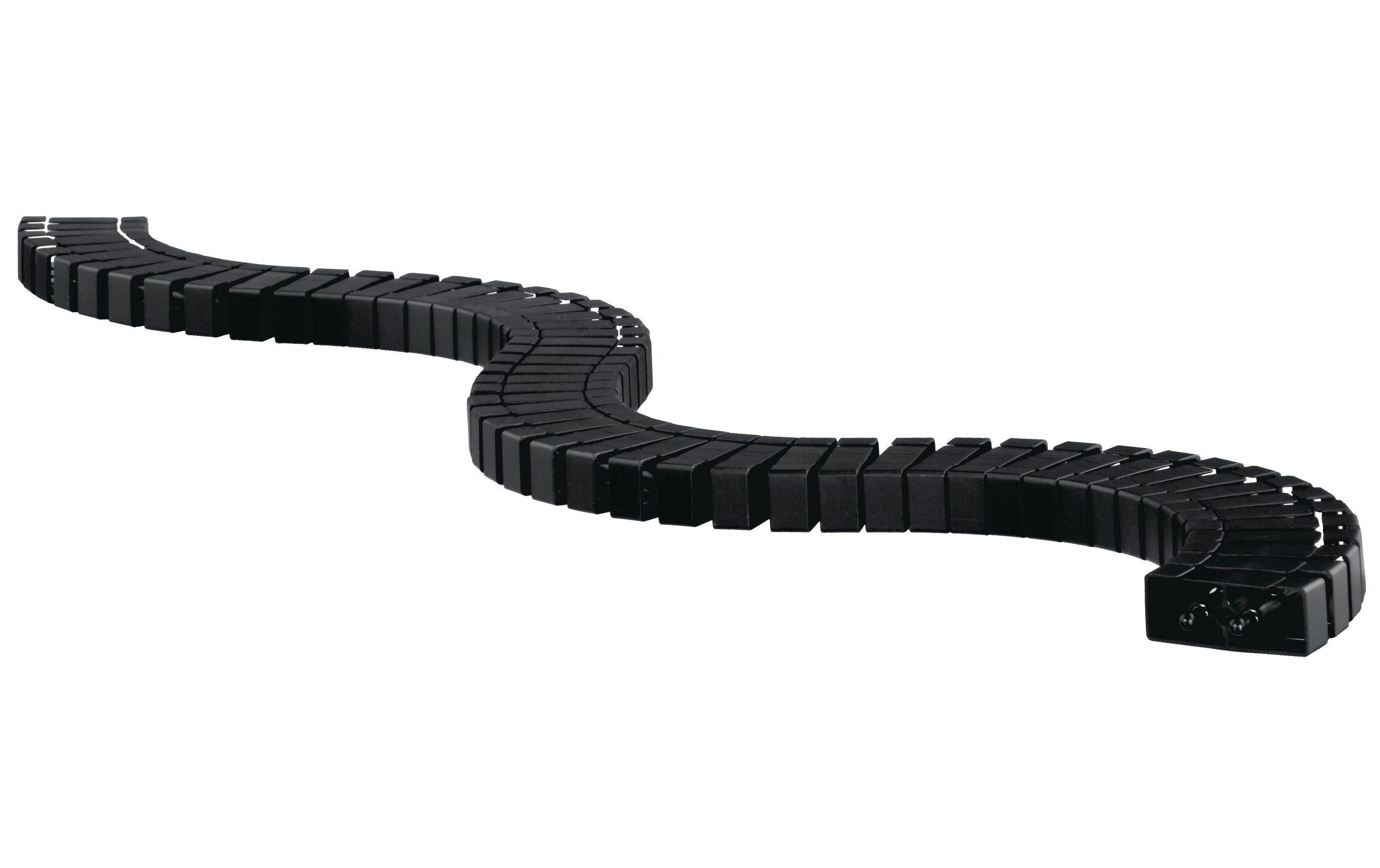 Max Hauri FlexII Kabelschlange Set1 schwarz, 75cm, 38 Glieder
