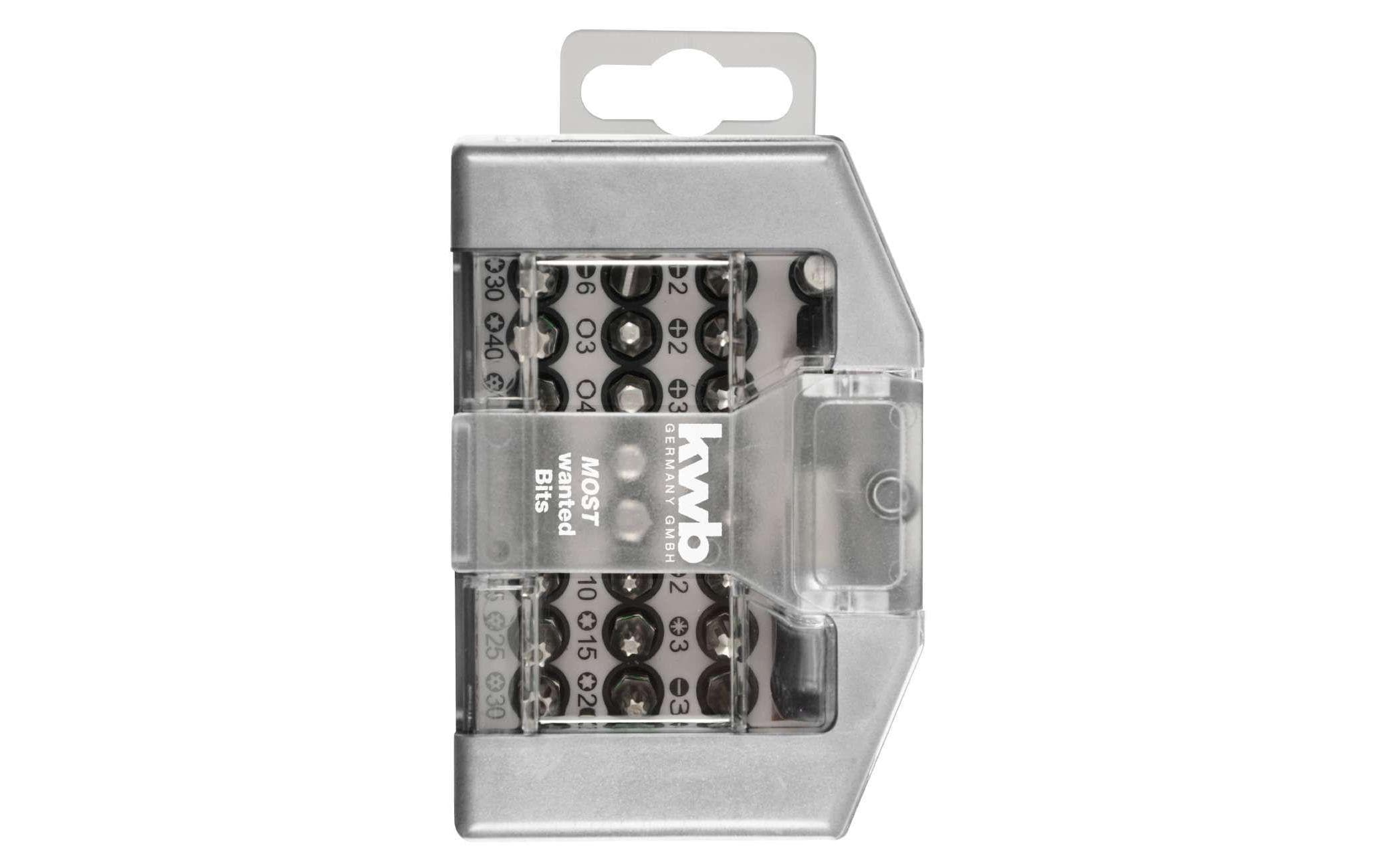 kwb Bit Box 32 -Teilig  Mit Guertelclip