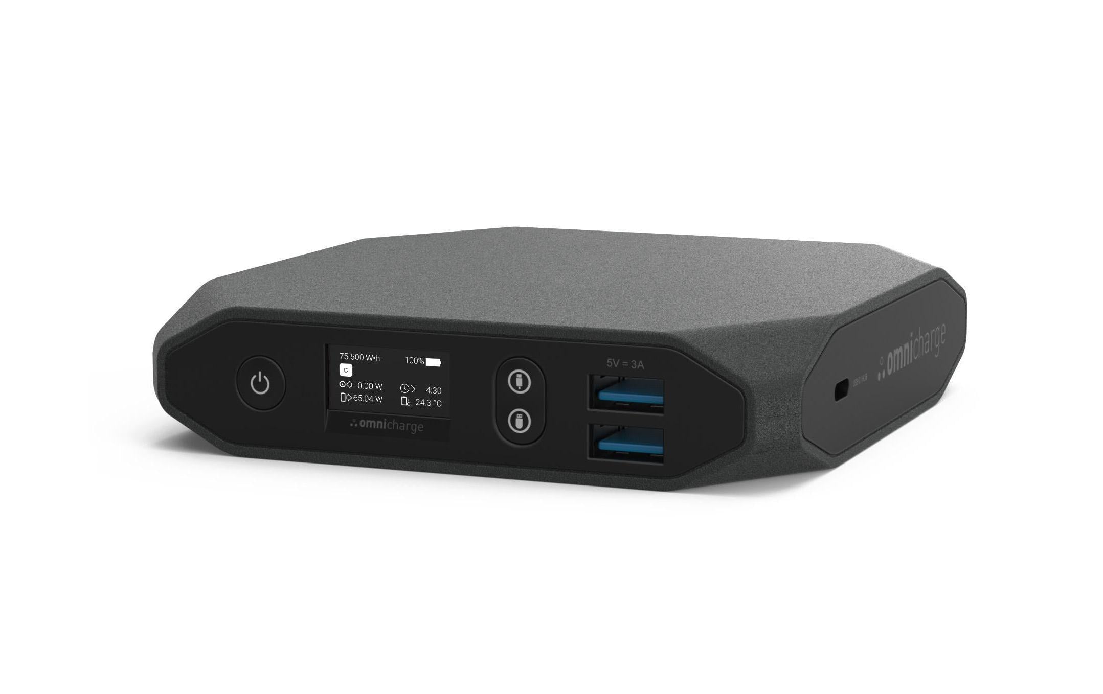 Omni Portable Charger 20C+ (1x) OP2CA002 20100mAh/ Dual USB-C Output