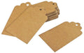 B+C Anhänger-Set aus Kraftkarton 24 Stück, 4 x 74 cm