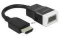 Monitoradapter HDMI-A zu VGA mit Audio HDMI-A Stecker zu VGA Buchse, 15cm