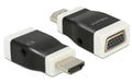 Monitoradapter HDMI-A zu VGA mit Audio HDMI-A Stecker zu VGA Buchse