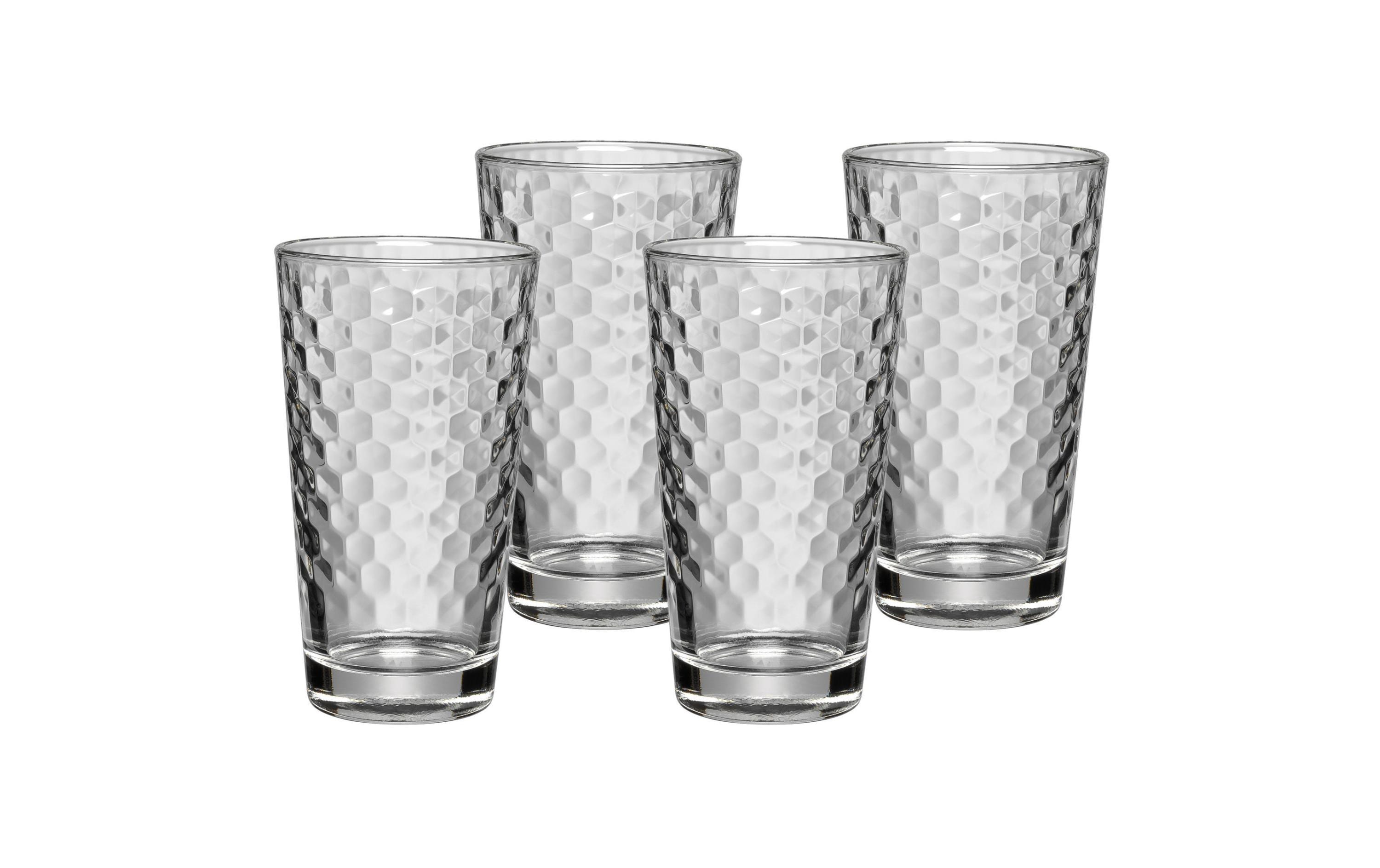 WMF Latte Macchiato Glas 4er Set 4 Stück Fassungsvermögen 275ml