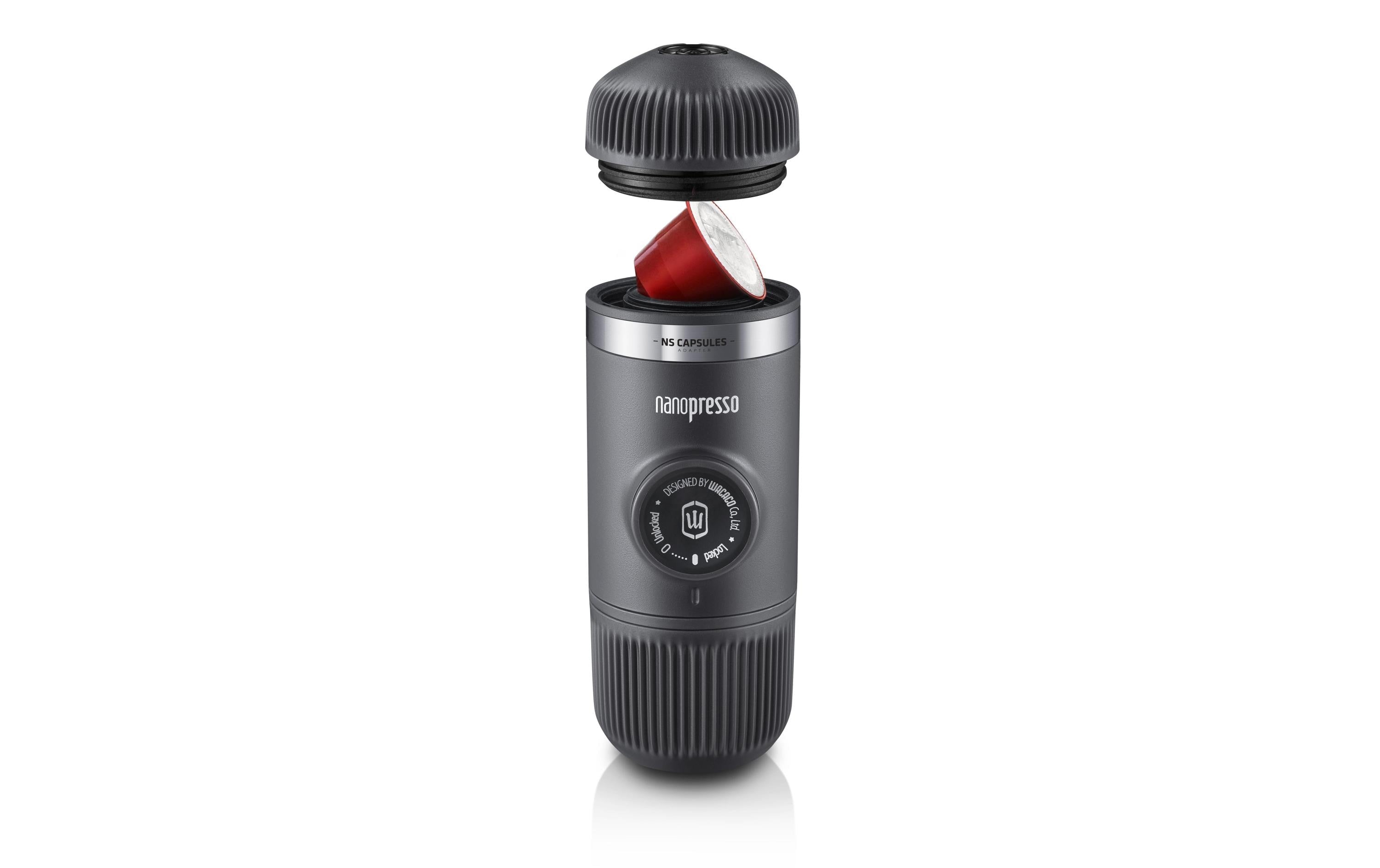 Wacaco Nanopresso Bundle mit Carrying Bag, NS NespressoAdapter