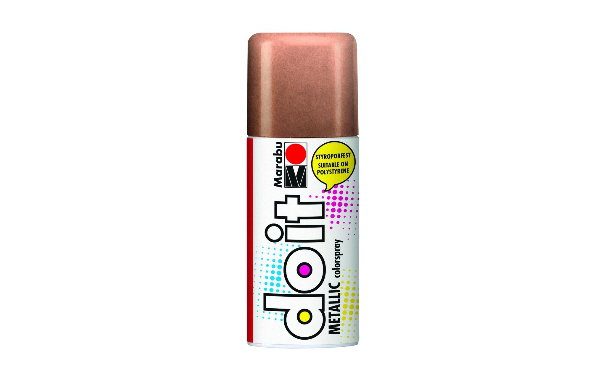Marabu Sprühfarbe do it Metallic 150 ml Sprühdose, Kupfer