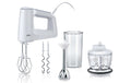 Braun Handmixer MultiMix 3 HM3137WH 500 Watt, 5 Geschwindigkeitsstufen, Turbo