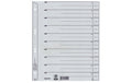 Leitz  Trennblatt A4 grau, 100 Stk.