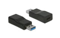 USB3.1 Adapter: A-Stecker zu C-Buchse bis 10Gbps, 1A, mit Überspannunsschutz