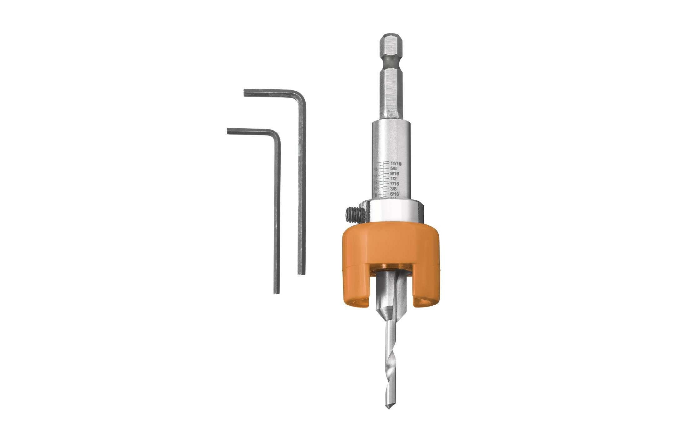 kwb Hartholzbohrer5 mm mit Senker