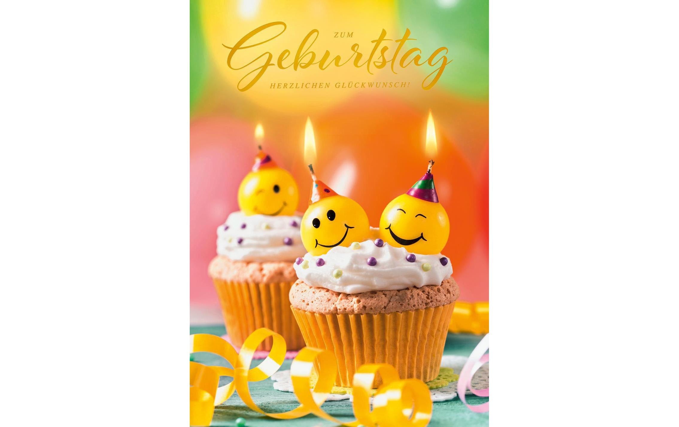 ABC Karte Giganto Geburtstag Smilie, A4