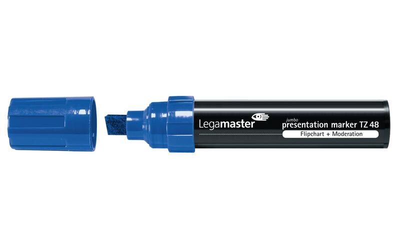 Legamaster TZ48 Präsentationsmarker blue Blau