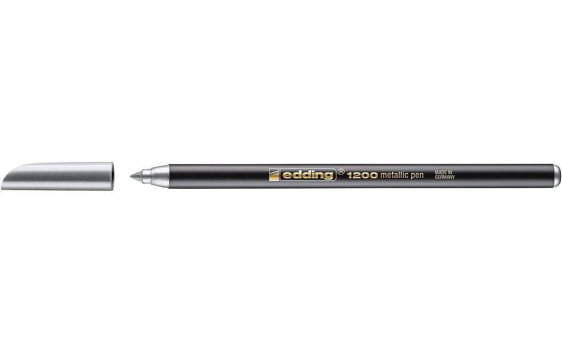 Edding Fasermaler 1200 Met silber