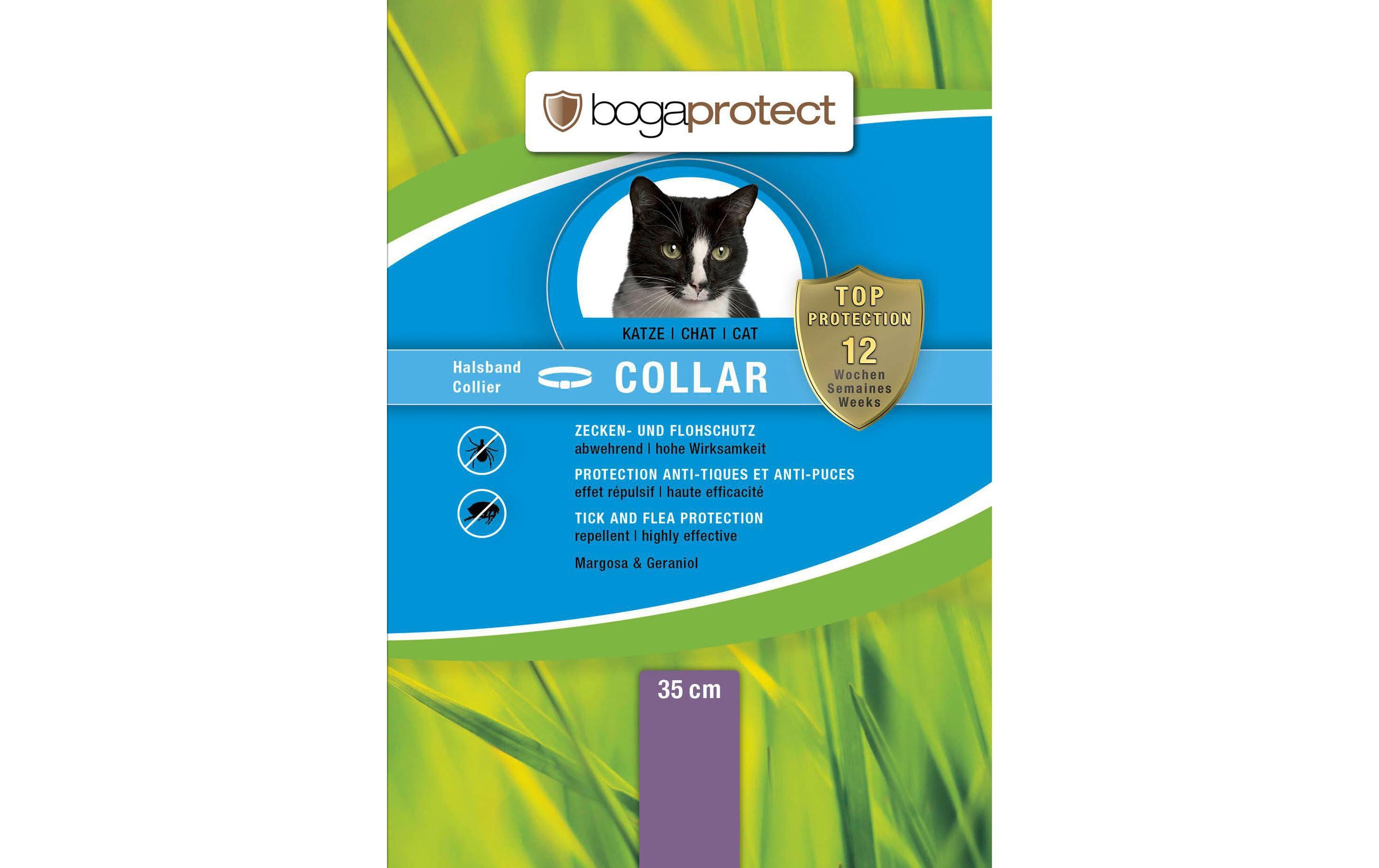 bogaprotect Anti-Parasit Katzenhalsband 35cm