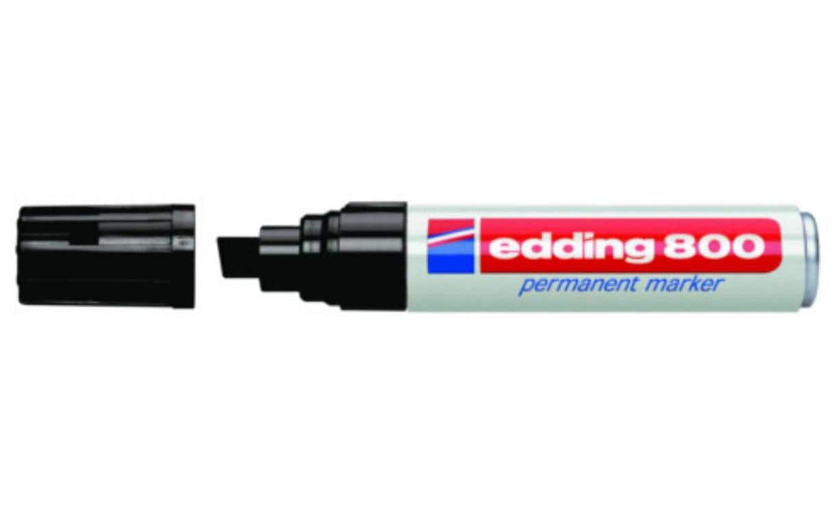 Edding Permanentmarker 800 schwarz