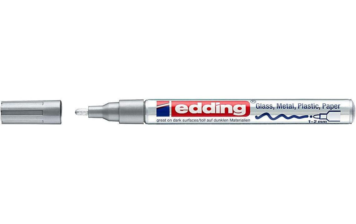 Edding Lackmarker 751-CREA silber