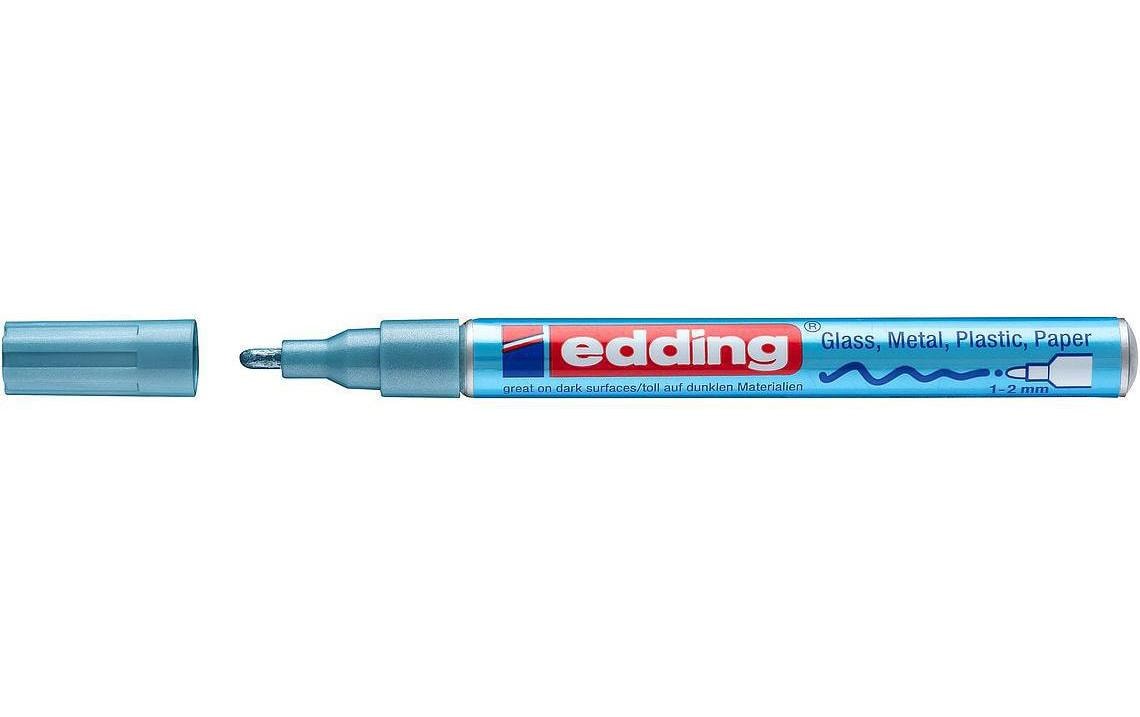 Edding Lackmarker 751-CREA hellblau-met.