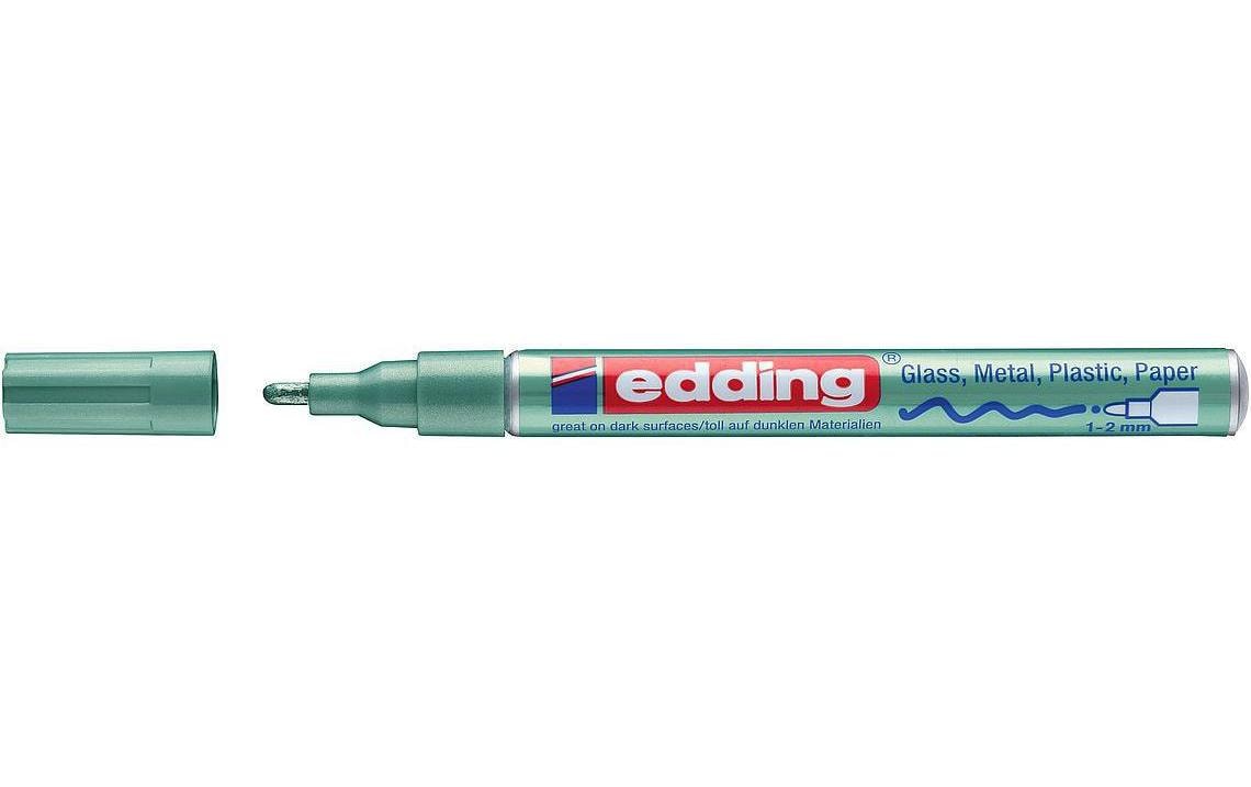 Edding Lackmarker 751-CREA grün-met.