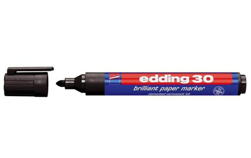 Edding Permanentmarker 30 schwarz