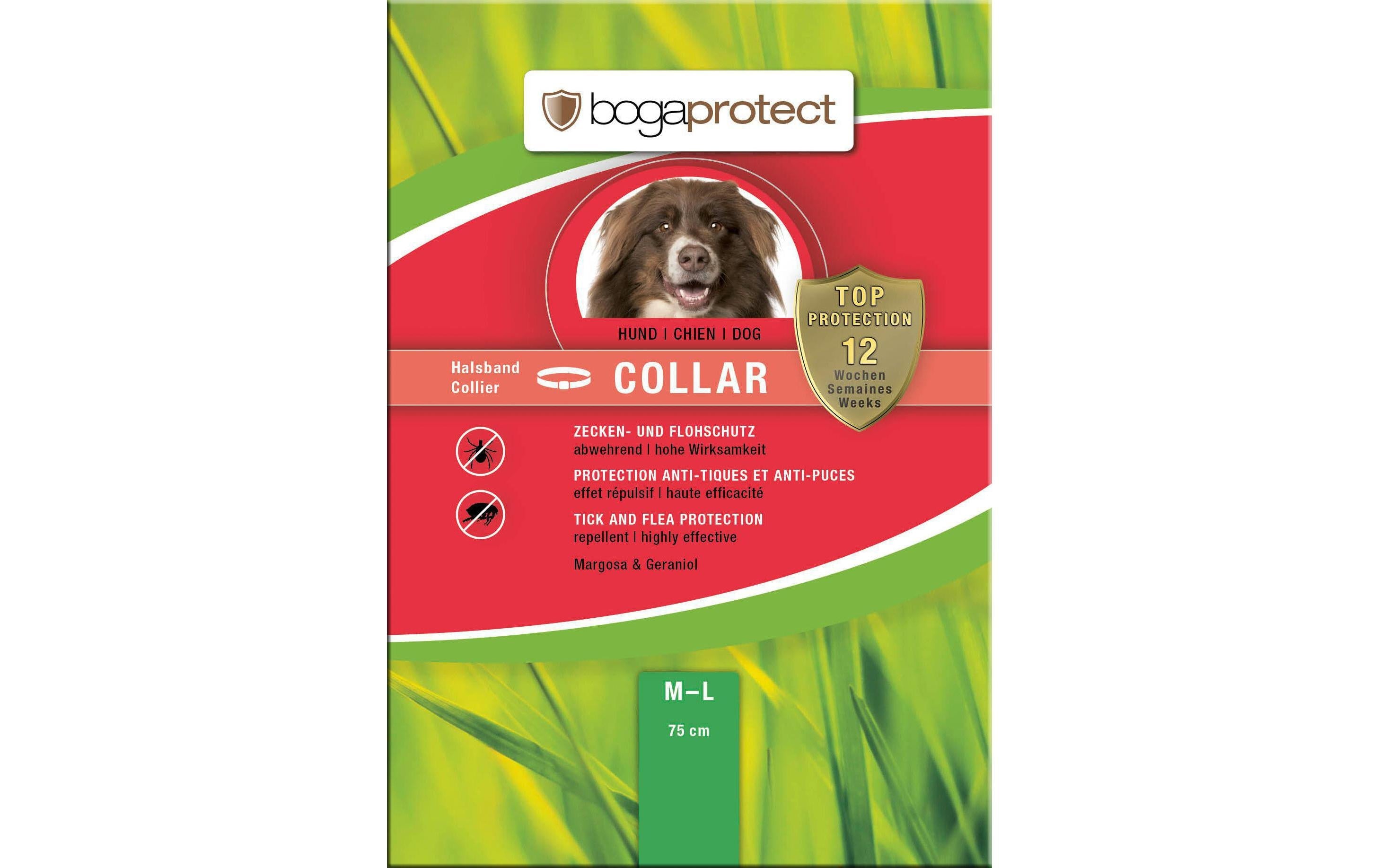bogaprotect Anti-Parasit Hundehalsband M-L 75 cm