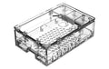 Gehäuse zu Raspberry Pi 4 Model B, (Pi 4B) Farbe: Transparent