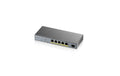 ZyXEL GS1350-6HP managed PoE+ 250m Reichweite