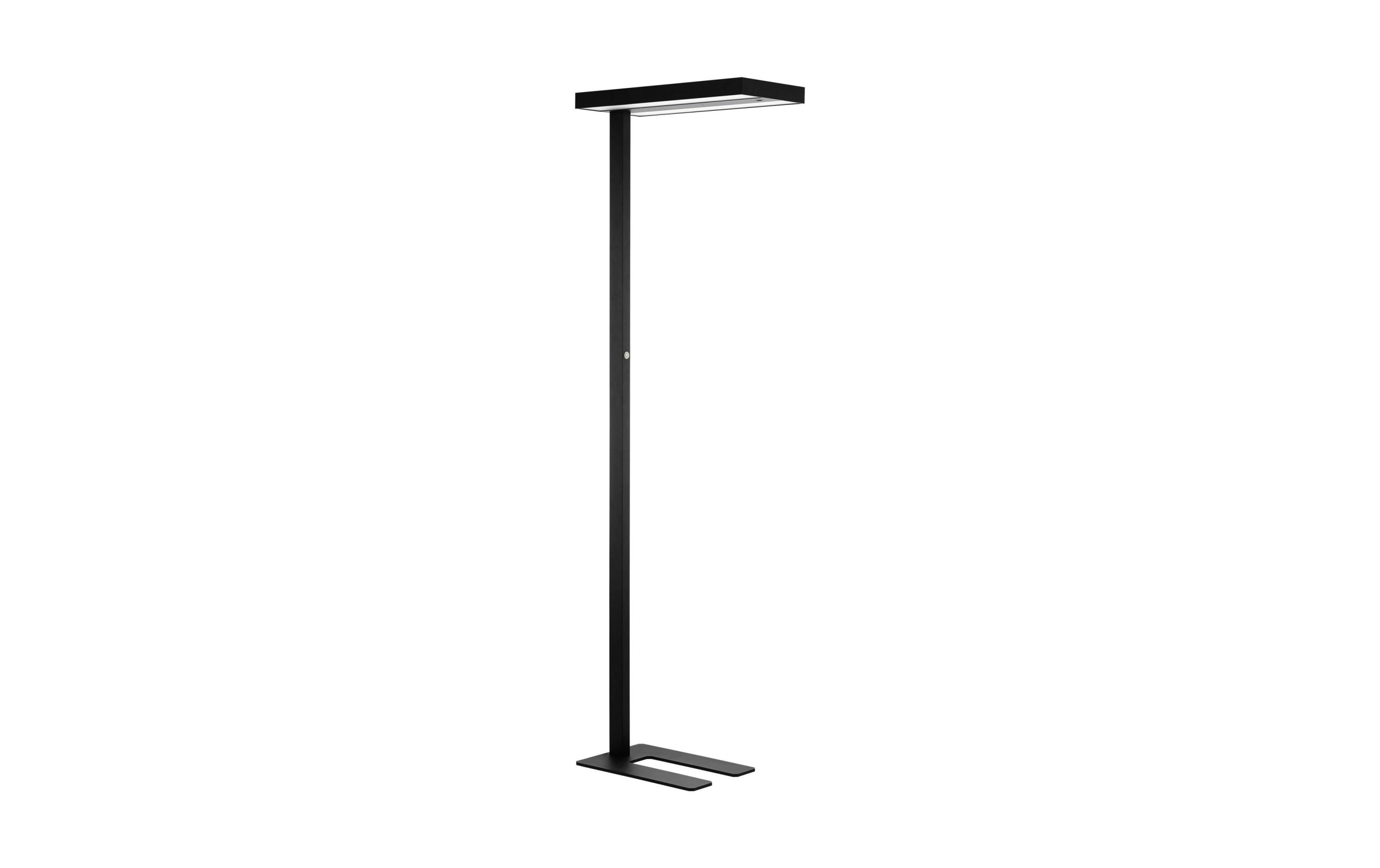 EGLO GARABELLA LED-Stehl. Schwarz 72W, 10500lm, 4000K, UGR 19, Dimmbar
