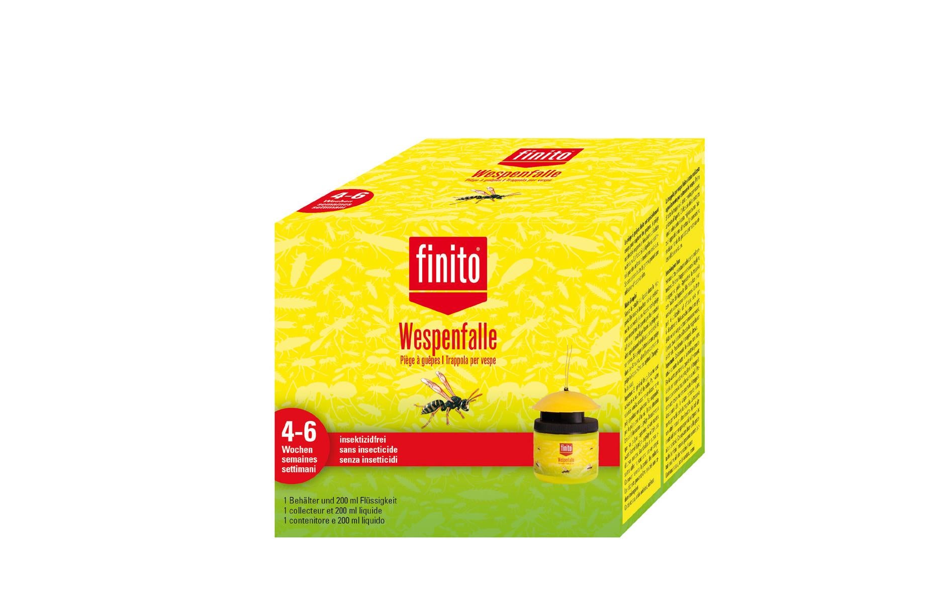 finito Wespenfalle Falle und 200ml Lockstoff