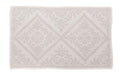 spirella MOA Badteppich, Weiss Baumwolle, 50 x 80 cm, waschbar