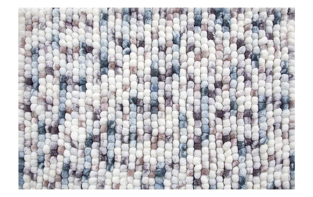 spirella KITO Badteppich, Ice-Berry Baumwolle-Polyester, 55x65 cm, waschbar