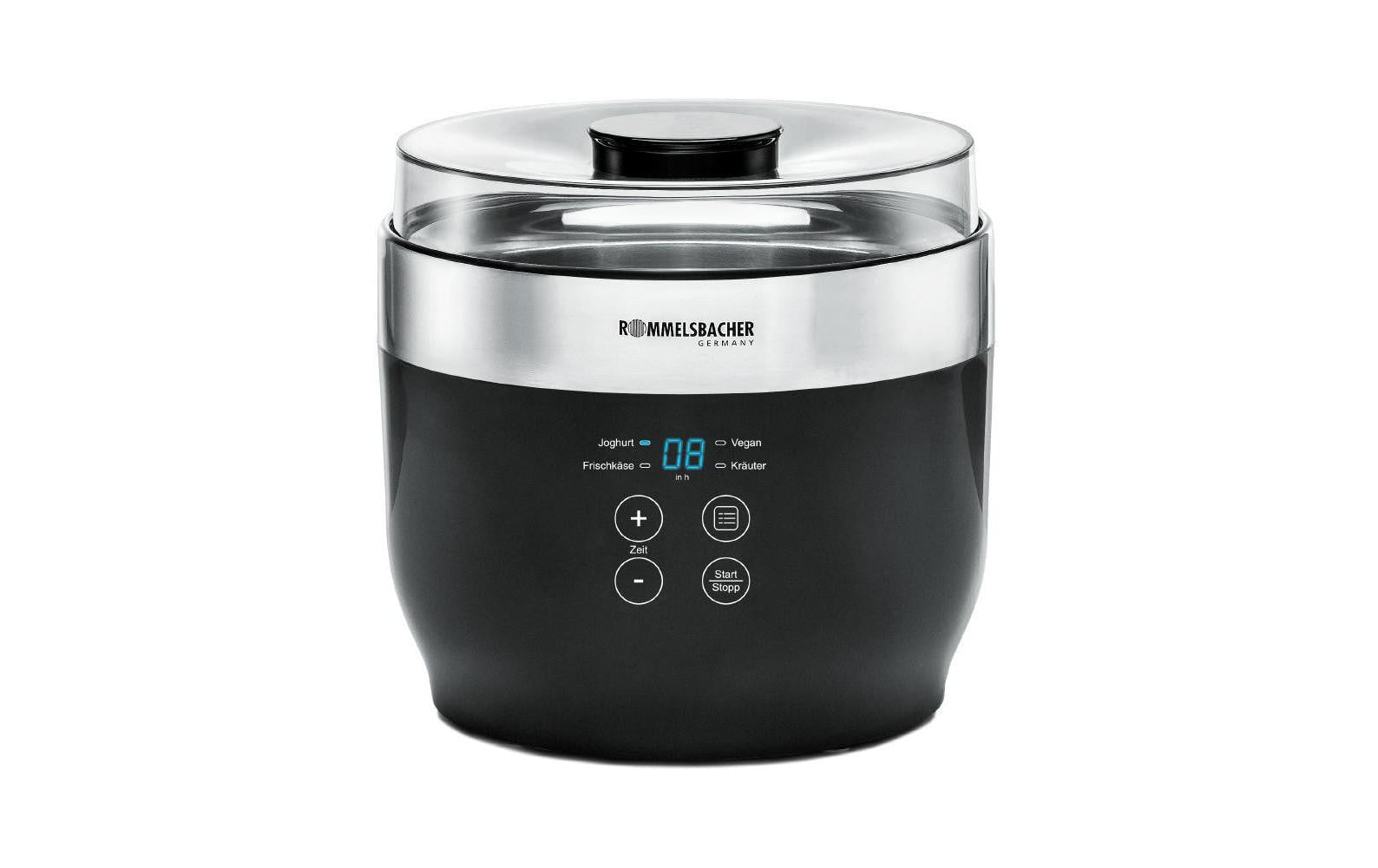 Rommelsbacher Joghurtbereiter JG 80 4 Portionsgläser à 125 ml