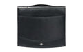 Wedo Elegance Organizer Kunstleder schwarz mit Tragegriff, 4-Ring-Mechanik