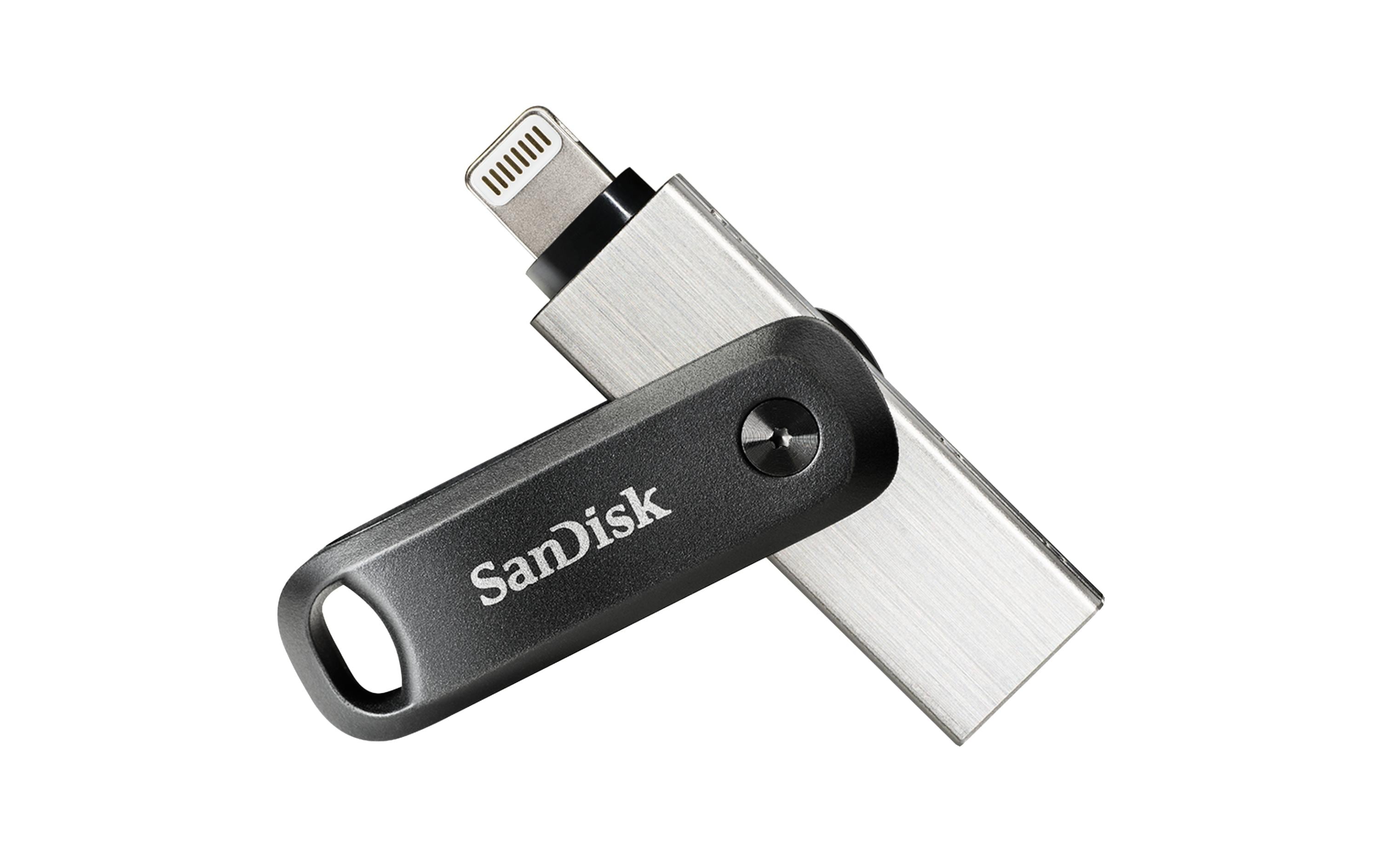 SanDisk iXpand Go Flash Drive 128GB automatische Datensicherung