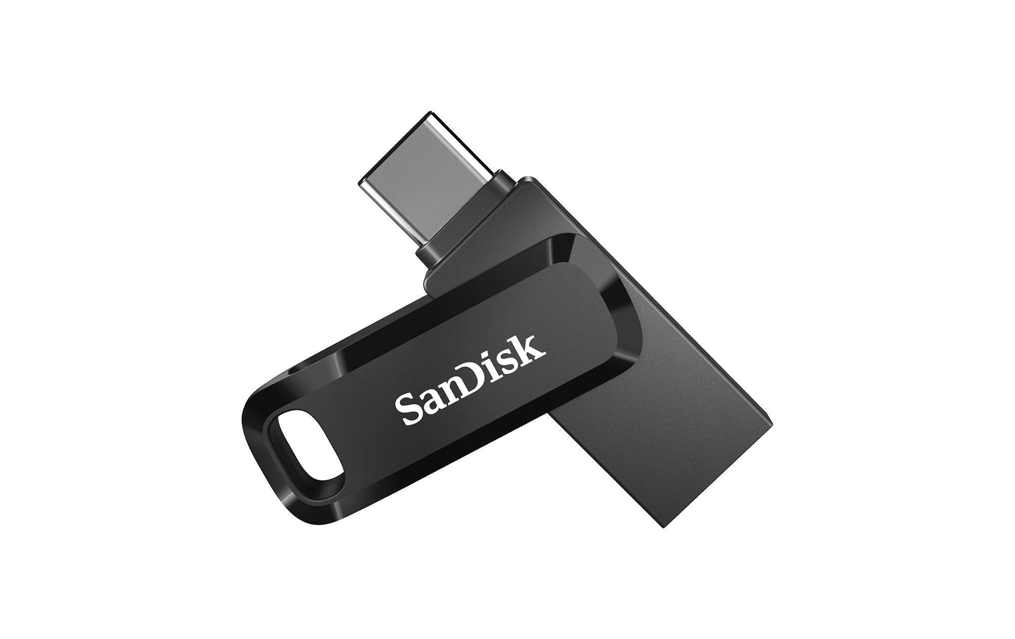 SanDisk Ultra Dual Drive Go Type-C/-A 256GB USB 3.1 (Gen 1) Lesen: 150 MB/s