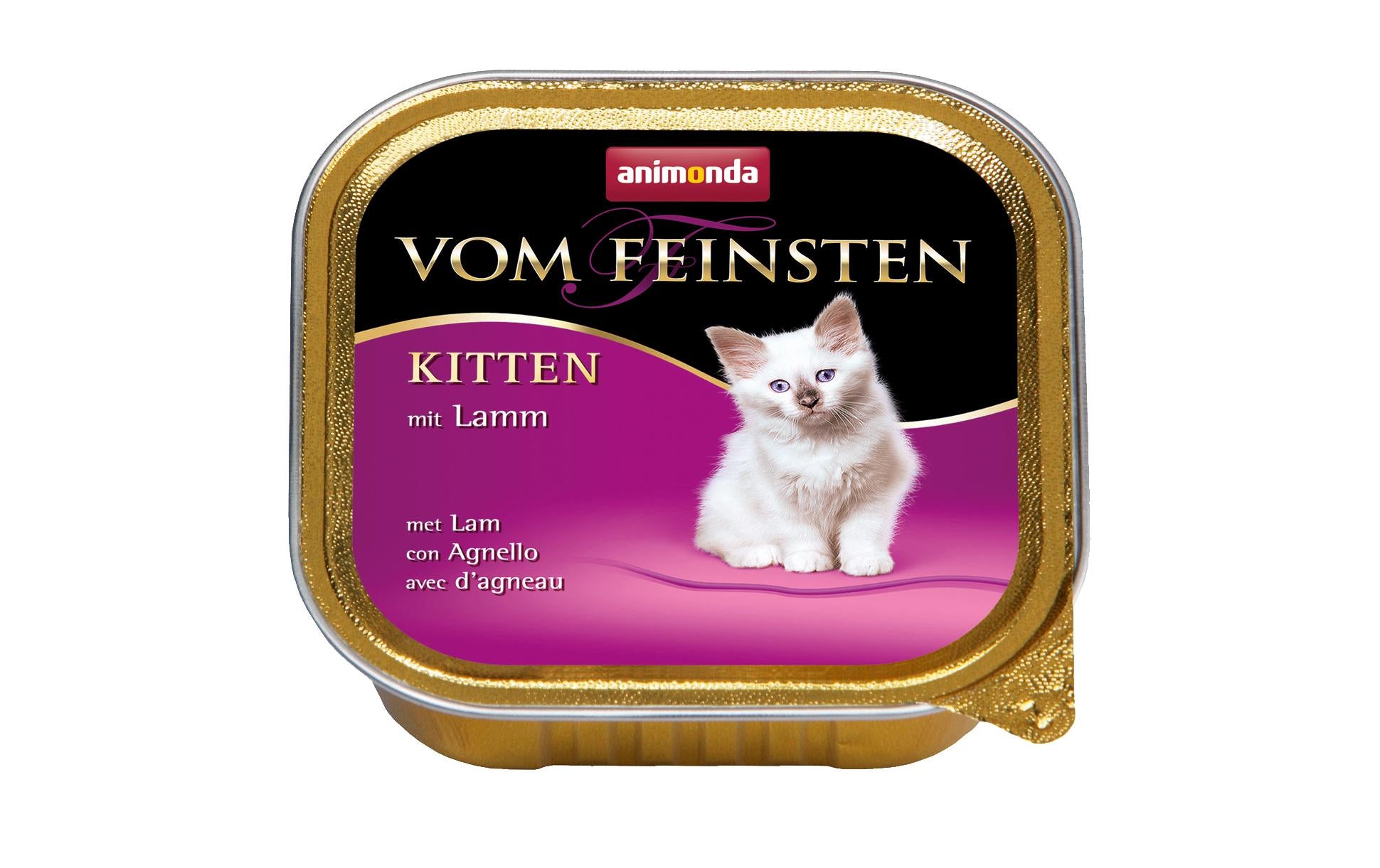 animonda Nassf. Vom Feinsten Kitten mit Lamm, 100g