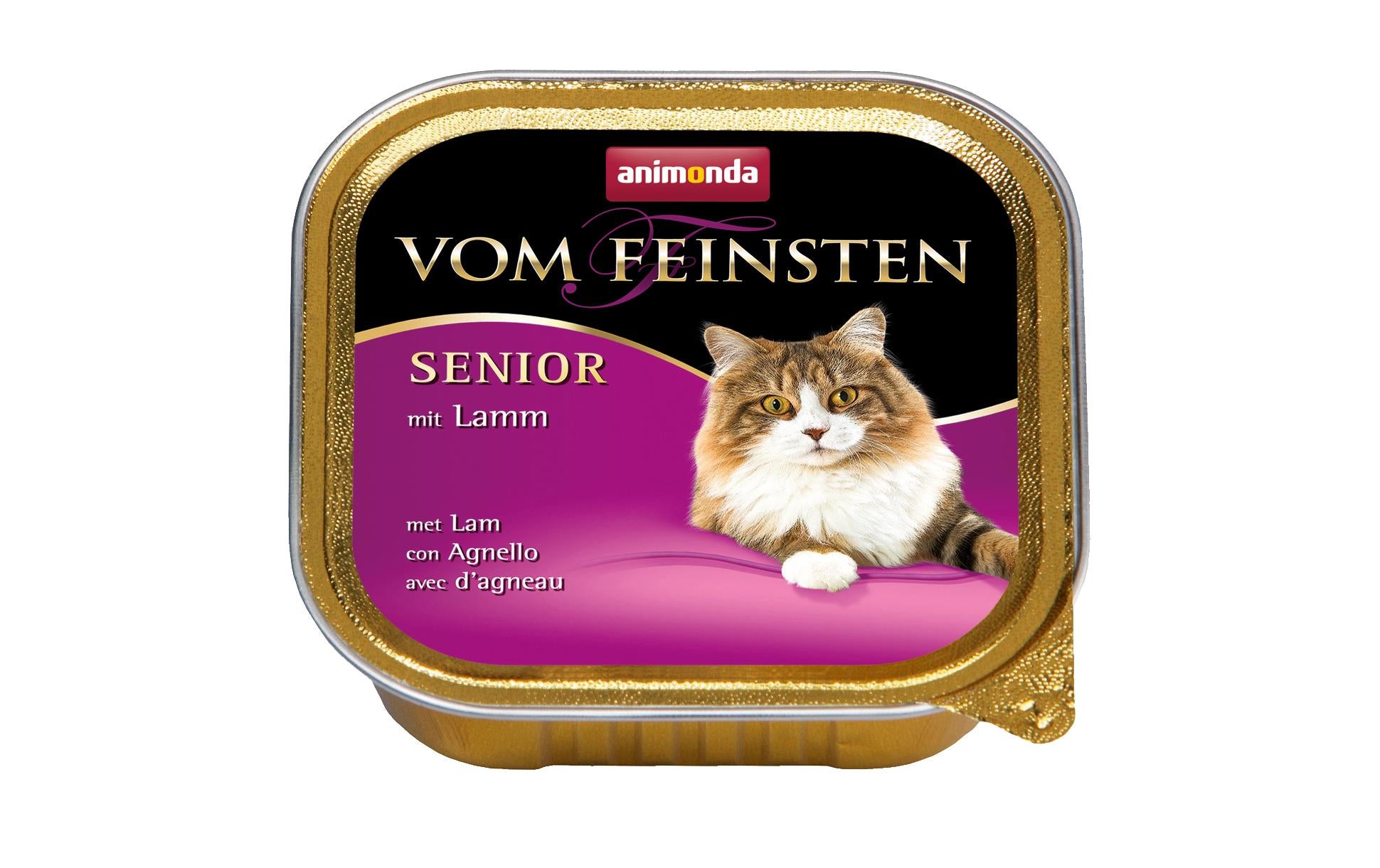 animonda Nassf. Vom Feinsten Senior mit Lamm, 100g