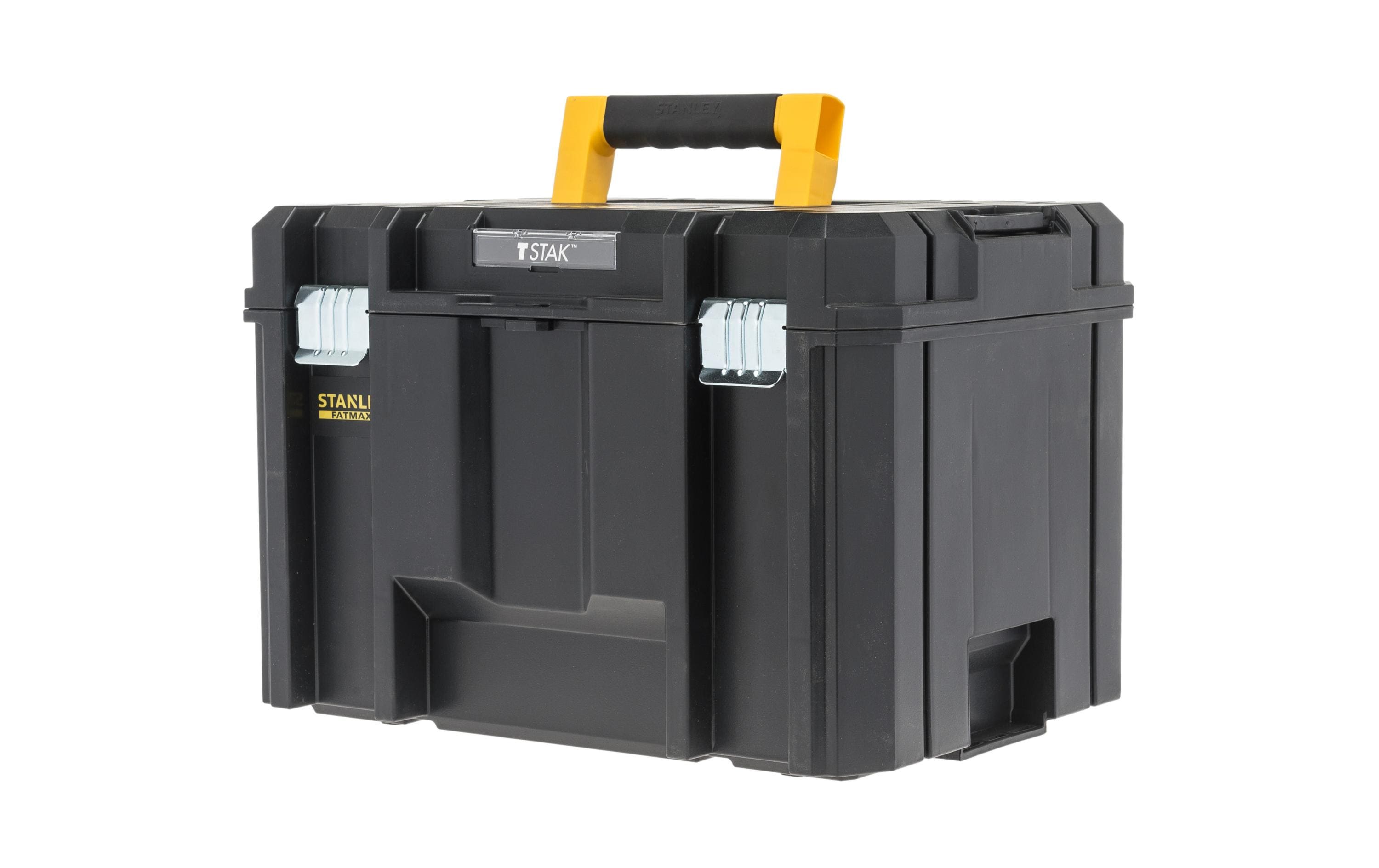 Stanley TSTAK VI Werkzeugkoffer Extra gross, Volumen 23 Liter