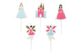 Rico Design Kerzen Set Prinzessin 5 Stück