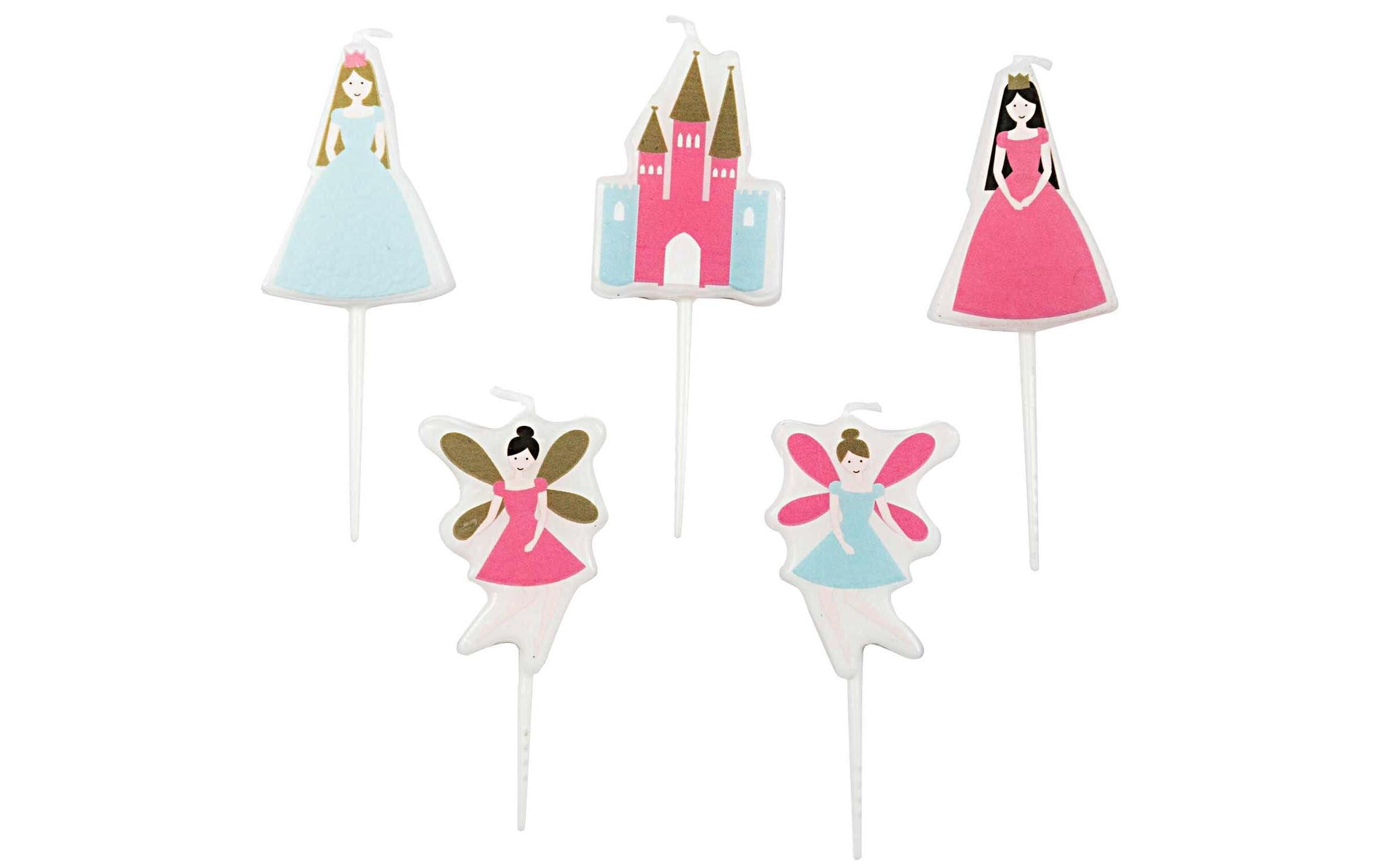 Rico Design Kerzen Set Prinzessin 5 Stück